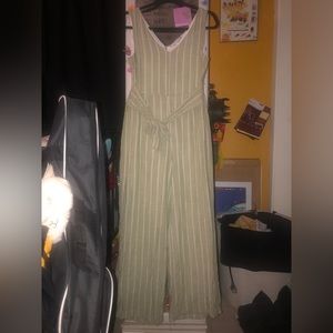 SOLD!!!  Petite light green jumpsuit